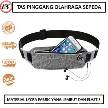 Eiger - Tas Pinggang Olahraga Sepeda Lari Jogging Waterproof Anti Air Waistbag