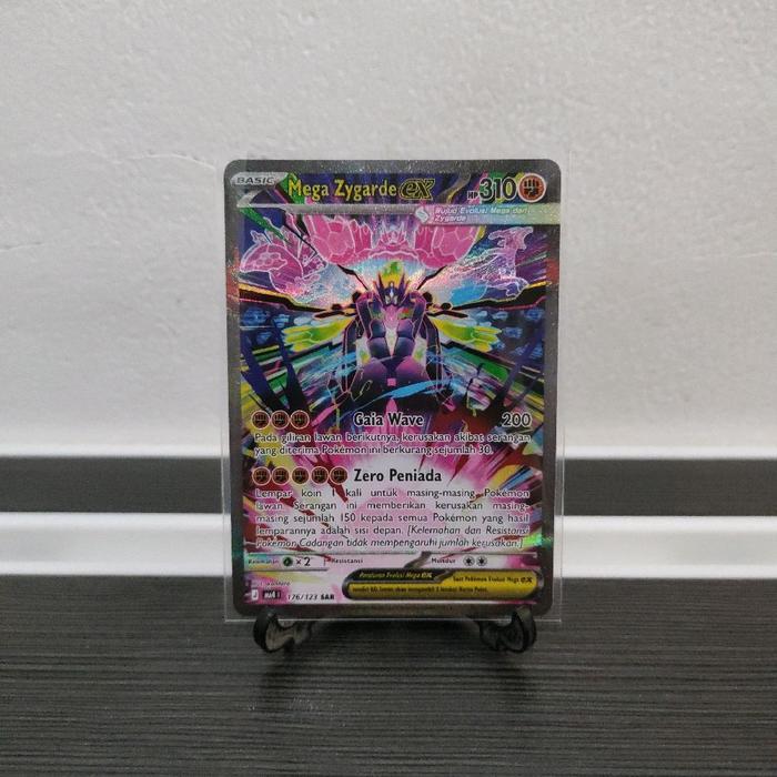 Mega Zygarde ex SAR Ledakan Peniada MA4 Pokemon TCG Indonesia