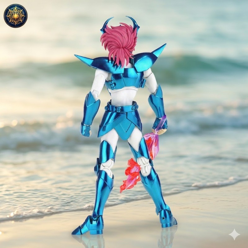 Ready Stock Saint Seiya JModel Delta Megrez Alberich Myth Cloth EX Metal Armor Diecast Action Figure