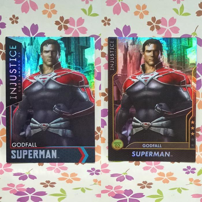 Injustice ultra card superman ( godfall ) no.87 FOIL