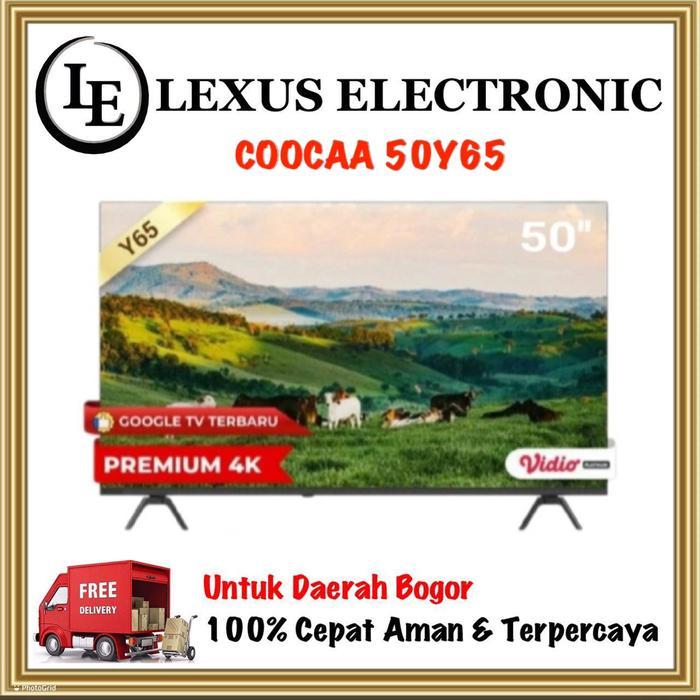 COOCAA LED ANDROID TV 50 INCH 50Y65 GOOGLE TV UHD 4K