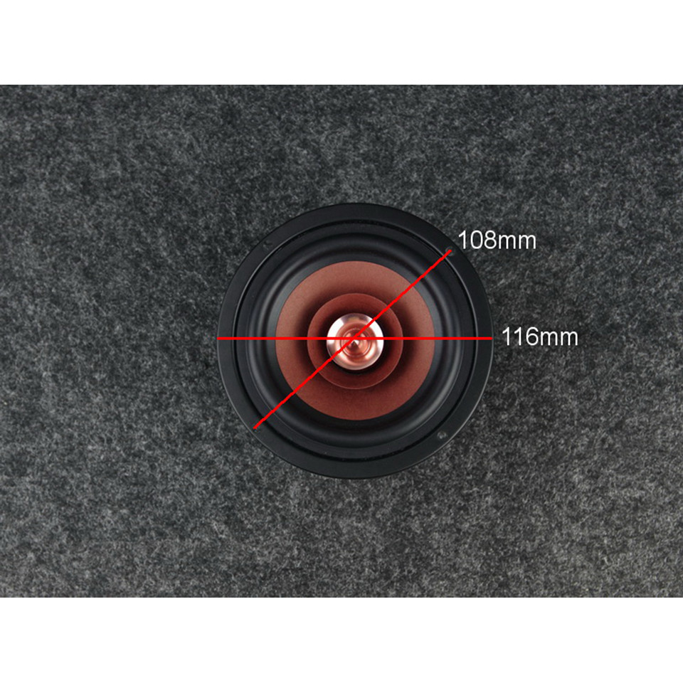 4 INCH HIFI AUDIO SPEAKER 25W 4OHM 8OHM FULL RANGE PASSIVE SPEAKER BOOKSHELF LOUDSPEAKER DUAL MAGNET