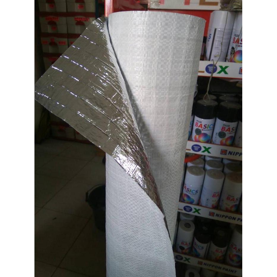"New" Peredam Panas Atap / Insulasi Atap / Alumunium Foil Atap Harga 1 Meter