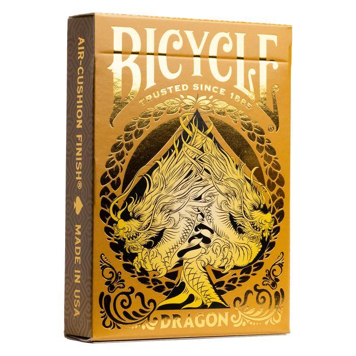 Kartu Remi Import Bicycle Gold Dragon Playing Cards + Free Bonus Masterclass