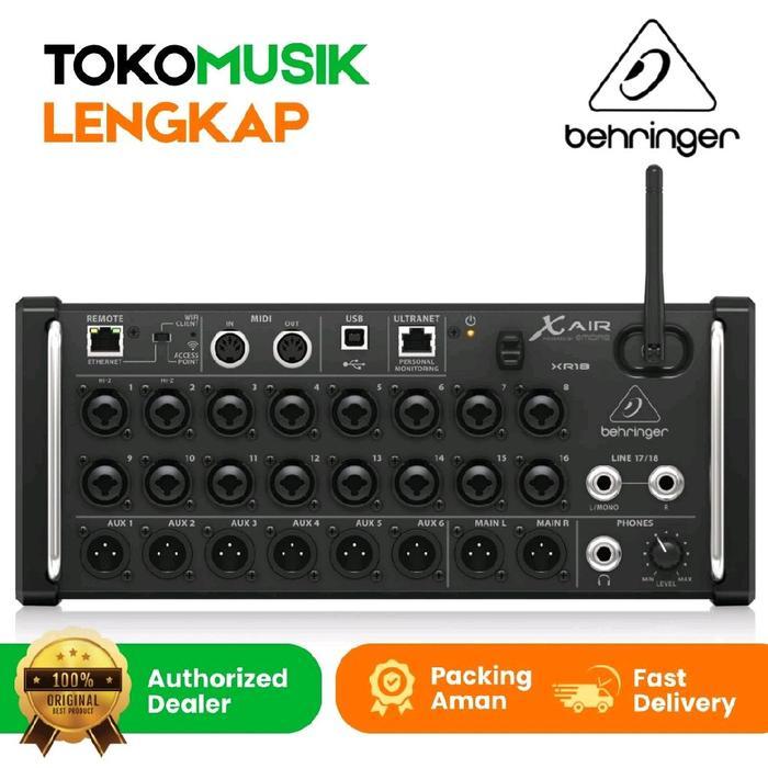 Mixer Behringer X Air XR18 Digital Mixer Behringer XR 18 Mixer Audio With Wifi