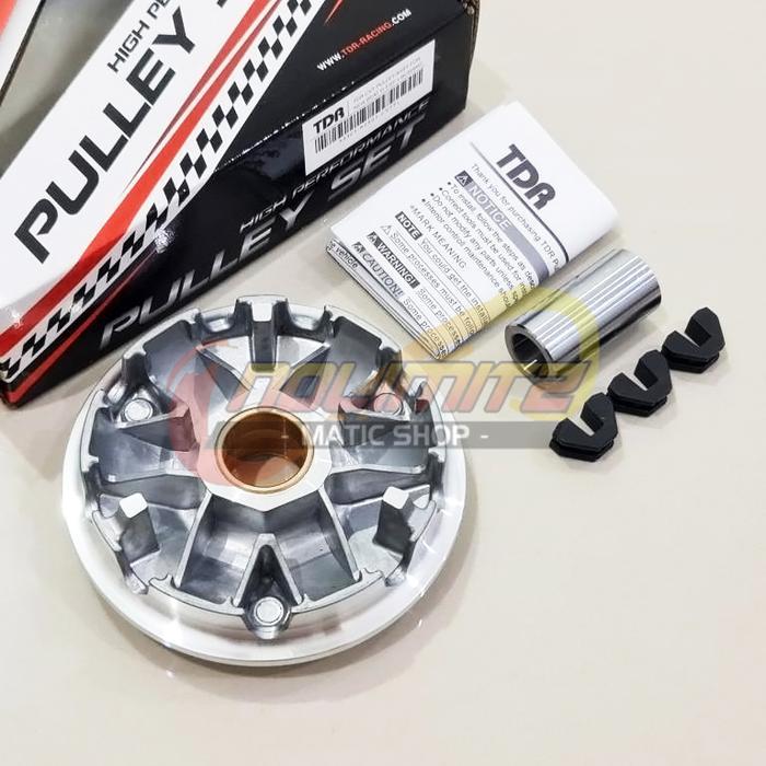 Pulley Tdr Racing Rumah Roller Honda Beat Scoopy Vario 110 Fi Esp