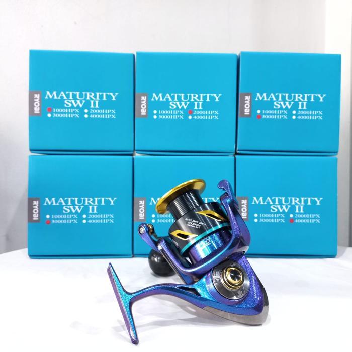 Reel Ryobi Maturity Sw Ii 4000/5000/6000/8000 Hpx - Power Handle Good Quality