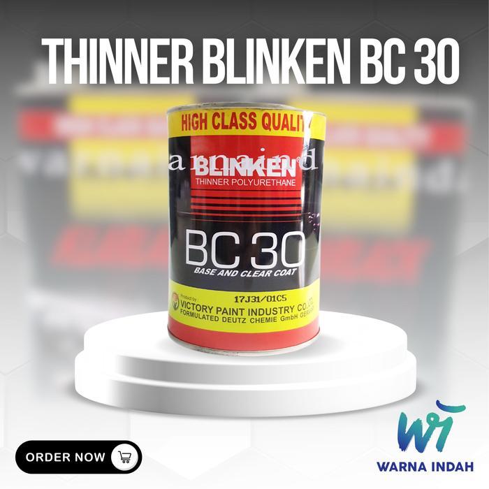 Ready Thinner Blinken BC30, pengencer clear coat dan cat