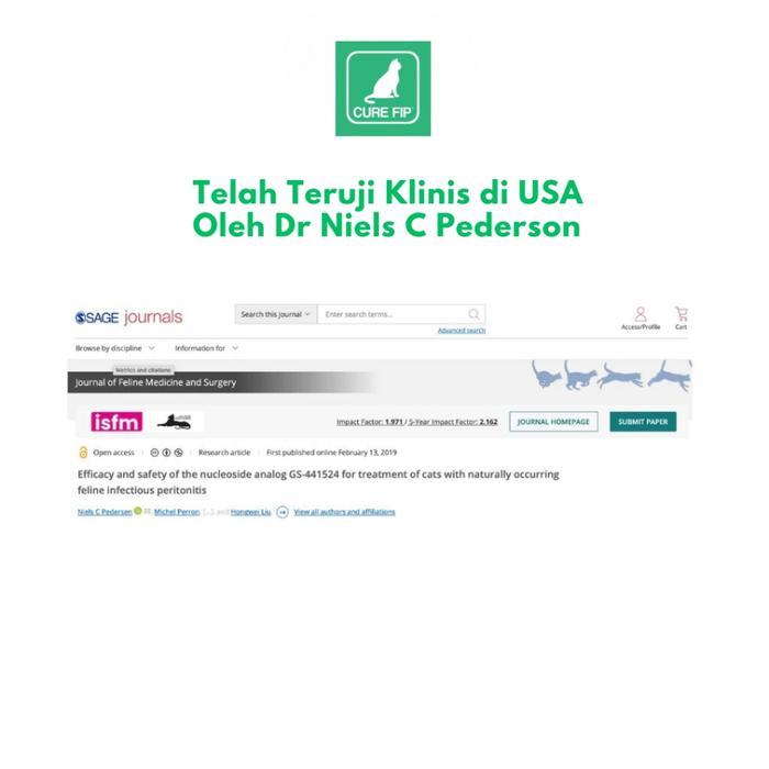 Viral Cure Fip - Oral Kapsul Pengobatan Kucing Fip / Obat Kucing Fip / Pil Antivirus Kucing Fip