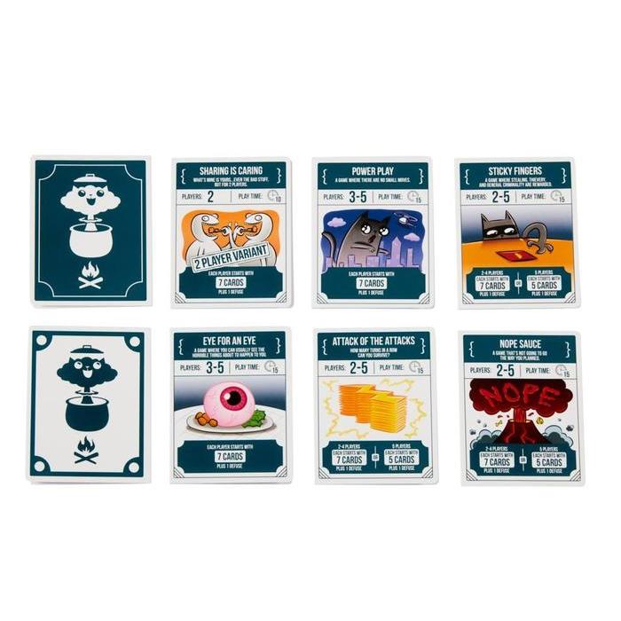 TERJAMIN Exploding Kittens: Recipes for Disaster Board Game