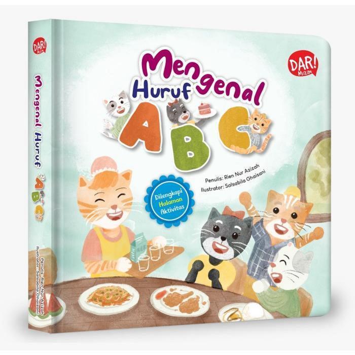 Buku Anak Boardbook Mengenal Huruf ABC