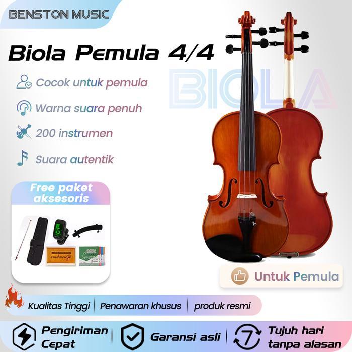 PROMO 4/4 biola untuk dewasa, anak-anak, dan remaja /alat musik gesek /biola anak /biola remaja