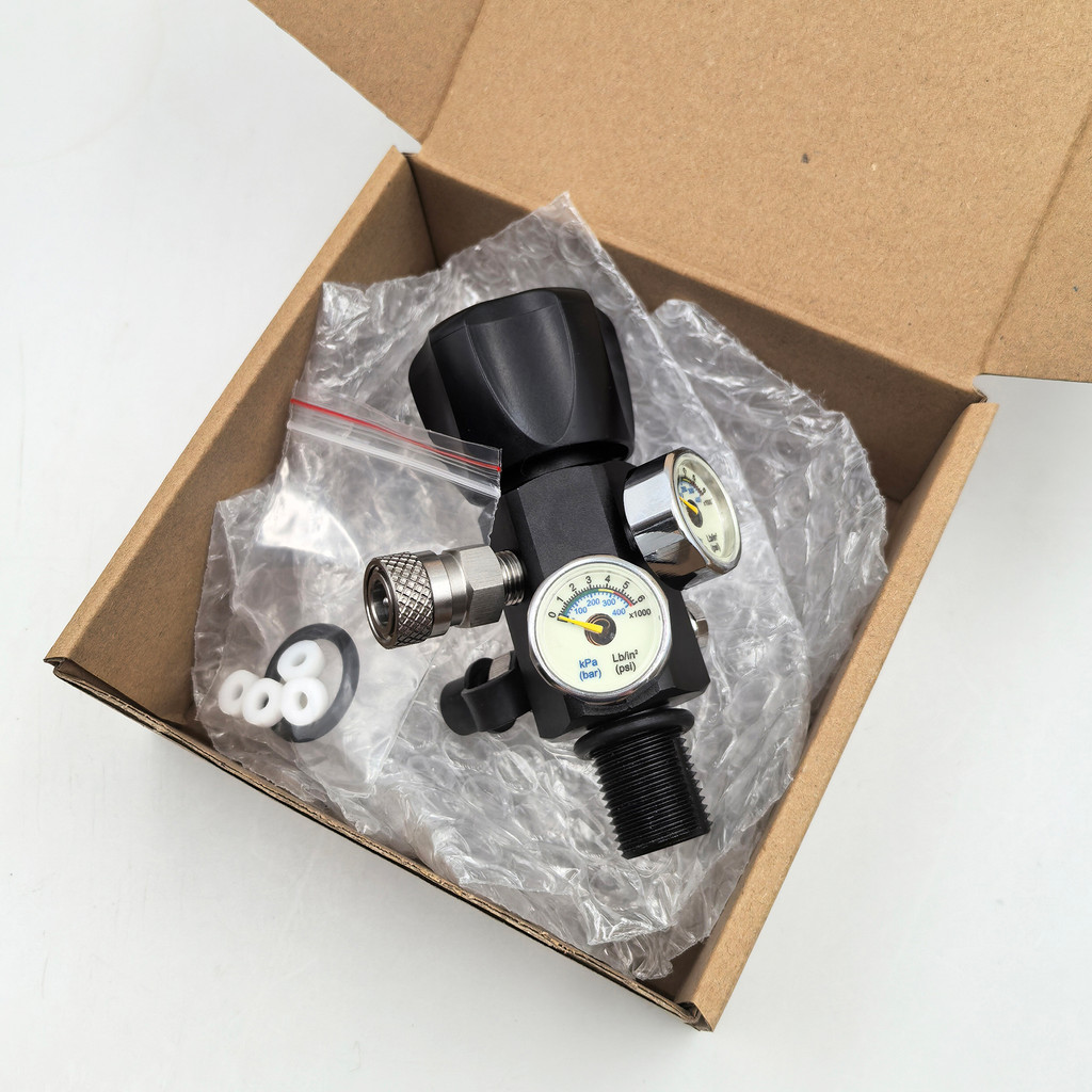 Air Refill Station for HPA Bottle Charging Diving Cylinder DIN Valve Scuba Tank Adapter Connection
