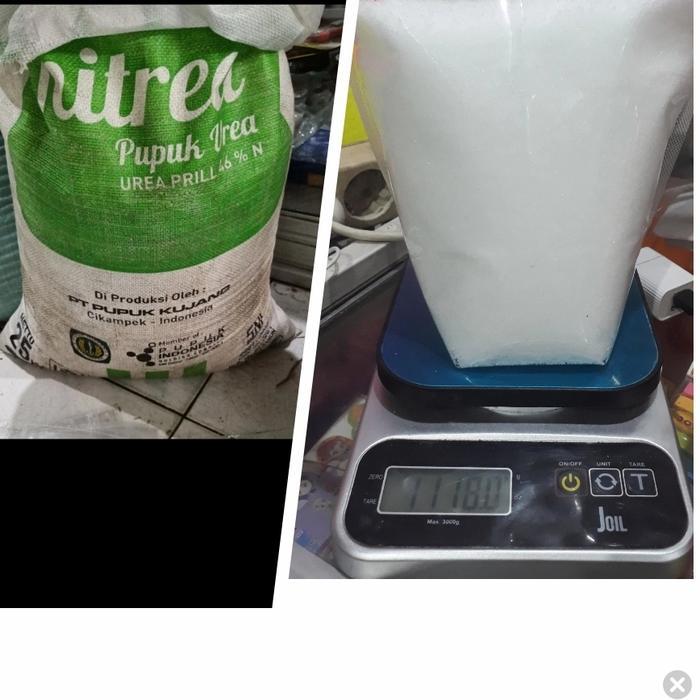 "New" pupuk urea 1kg , pupuk pertumbuhan, pupuk daun tunas, urea repack