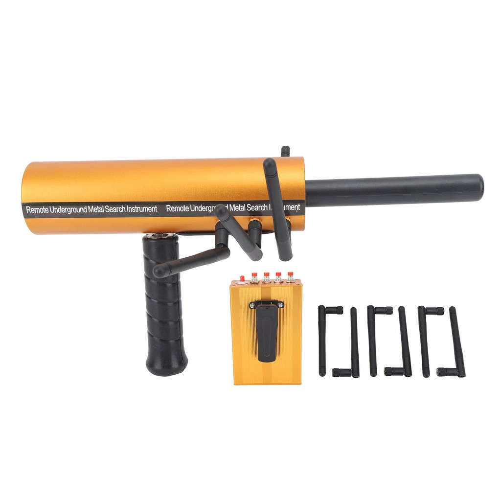 Baru Metal Detector Gold Detector AKS Metal Detector Metal Pinpointer 30m Depth 1200m Range 6 Antenn