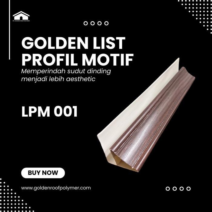 Plafon PVC List Profil tembok LPM series