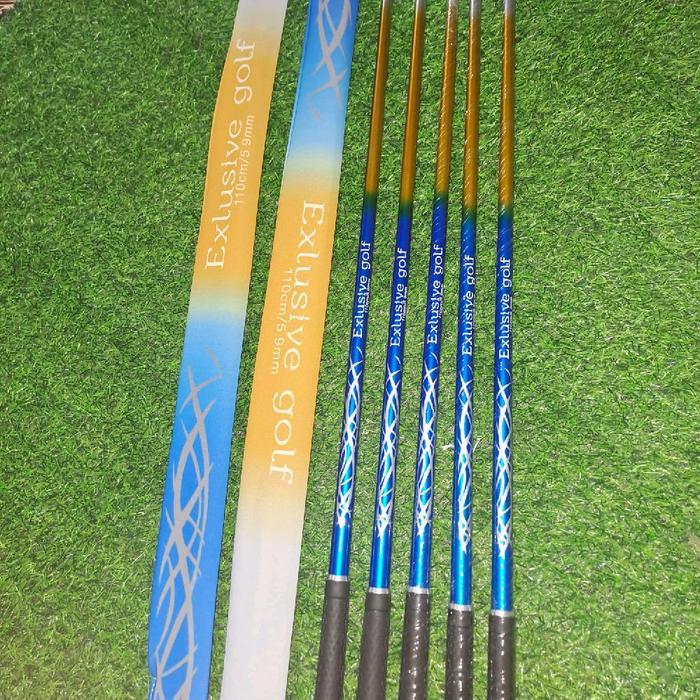 Stik Golf Gamaru Carbon dan Exclusive Golf Panjang 110cm Top  5.9mm, Ecer Atau Satu paket dengan Uju