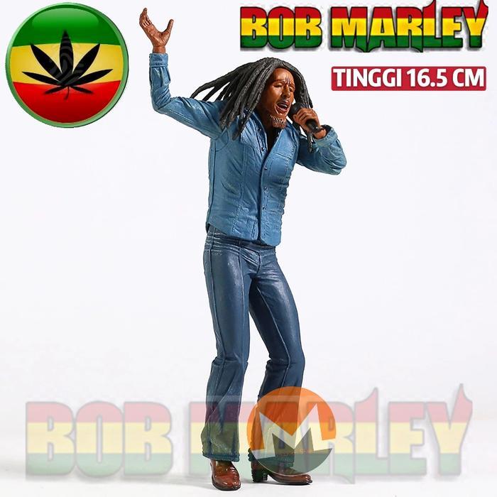 BOB MARLEY 16.5cm Action Figure Miniatur Topper Legends Singer