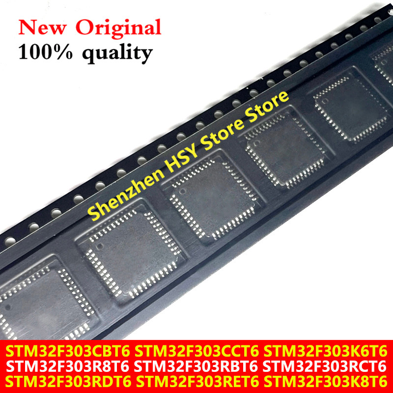 STM32F303CBT6 STM32F303CCT6 STM32F303K6T6 STM32F303R8T6 STM32F303RBT6 STM32F303RCT6 STM32F303RDT6