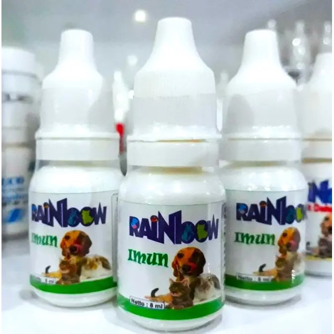 Vitamin Imun Booster Kucing Anjing Kelinci Rainbow IMUN 8ml ImunBoster