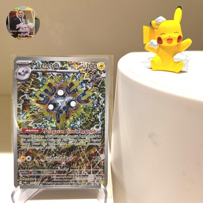 Magneton Ar sv8s art Shinji Kanda kartu pokemon kilat rasi tcg indo