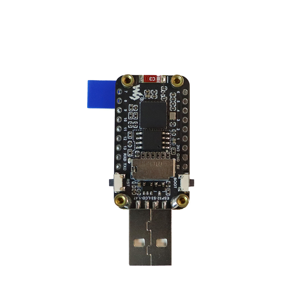 NerdMiner USB Bitcoin Miner 250KH/s Mini BTC Solo Lottery Mining Machine with Smart LCD Display DIY