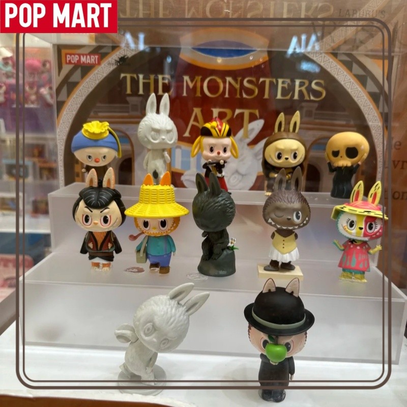 POP MART Labubu The Monsters Spirit Art Series Blind Box Toys Doll Cute Anime Figure Desktop