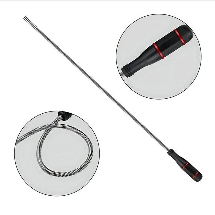 Tongkat Magnet Fleksibel / Obeng Magnet Flexible Teleskopik Pick Up Tools