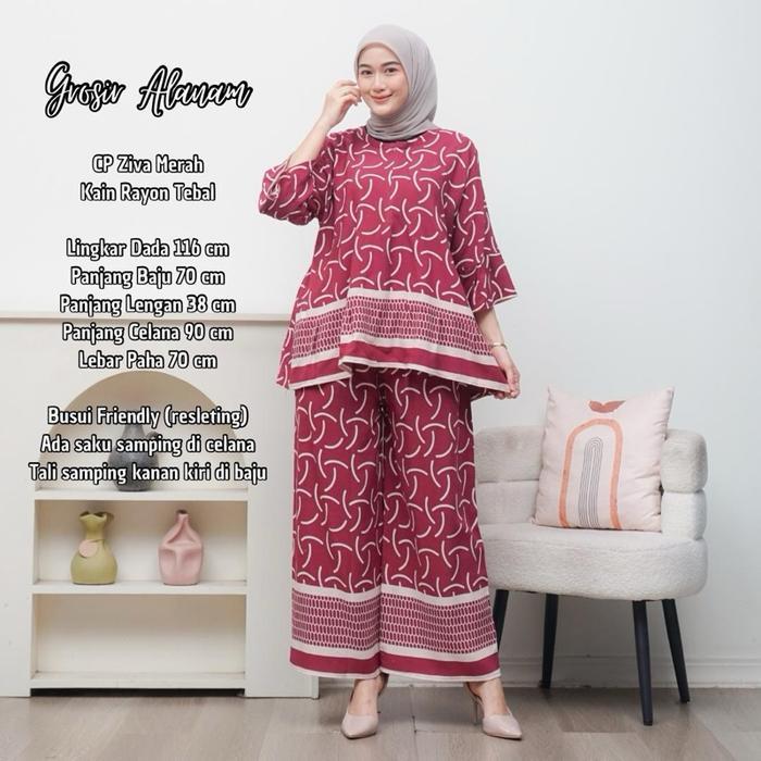 Baju Setelan Jumbo Ld 120 Bahan Rayon Terbaru