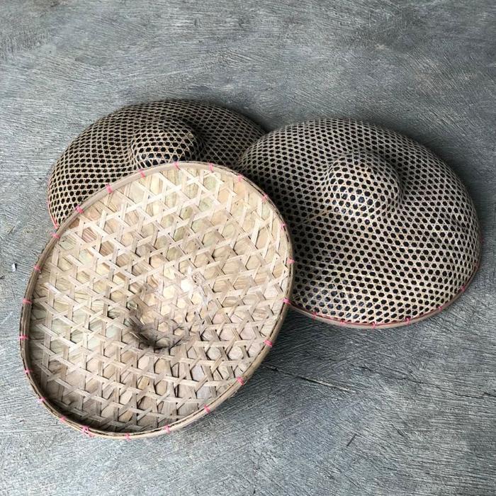 Topi Petani Dari Bambu Topi Caping Dudukuy Bambu Topi Caping Dari Bambu #Gratisongkir