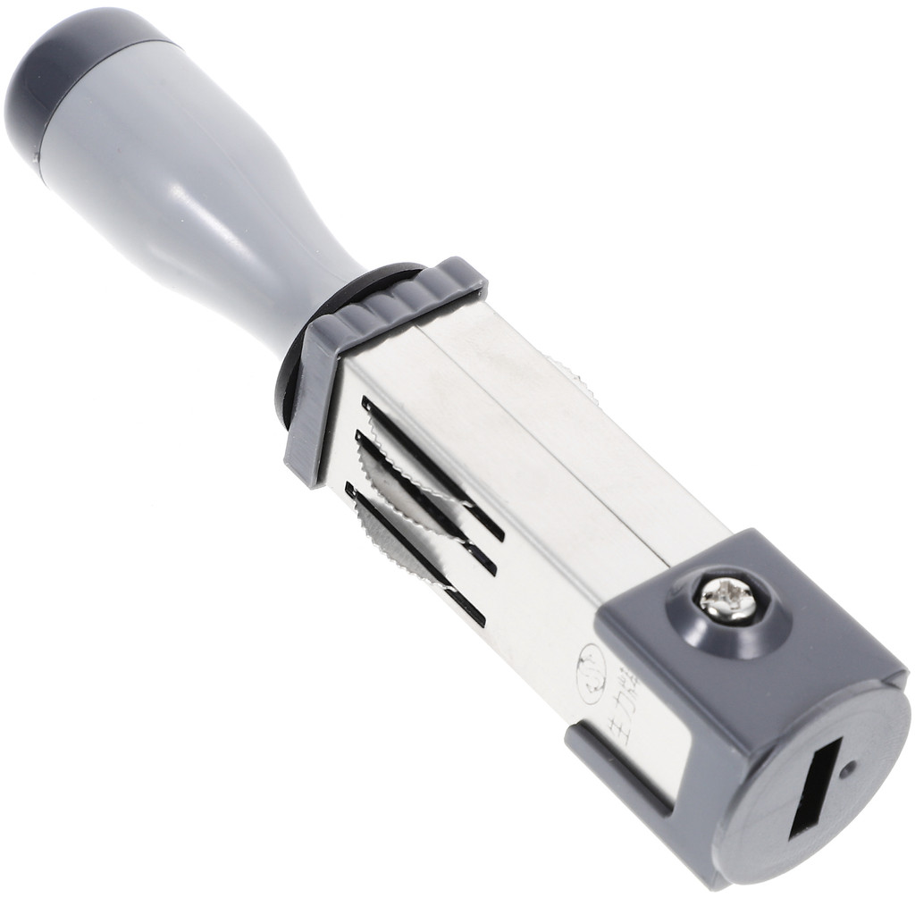 21Mm Portable Date Stamp Material Handheld Daily Use Stamper Multi Use Time Stamp Rolling File