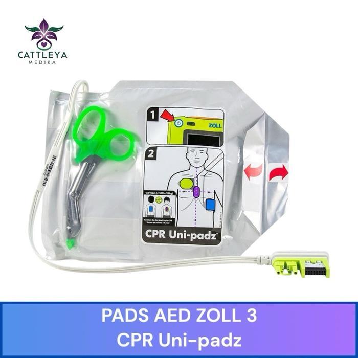 TERLARIS PADS AED ZOLL 3 / CPR Uni-Padz For Zoll AED 3 / PAD AED ZOLL