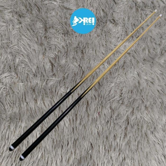 Stick billiard/tongkat biliar Kayu sambung 2 cue tip stik bilyar