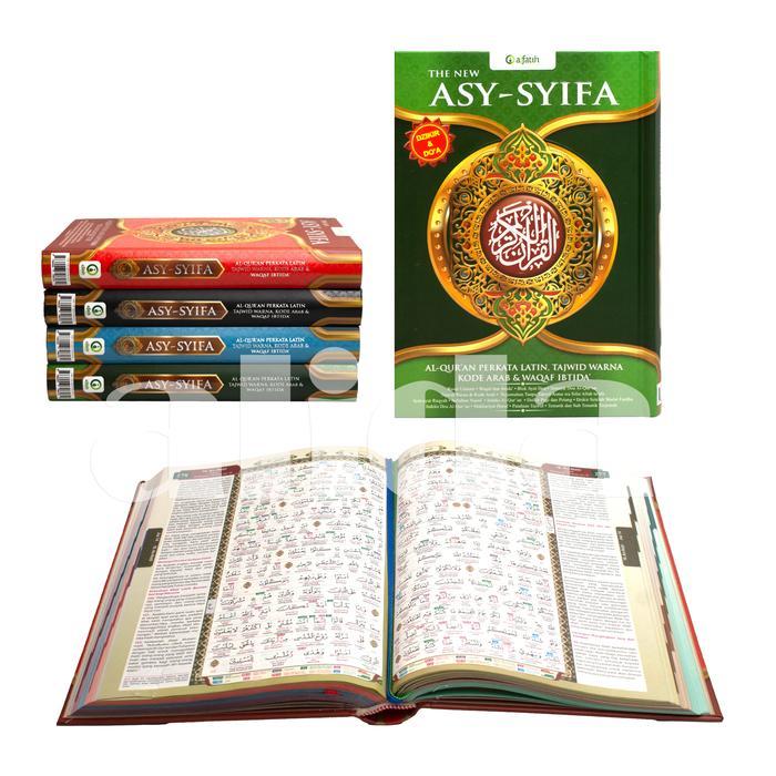 Alquran Asy-Syifa Uk Besar A4 Terjemah Perkata Latin Al-Quran Tajwid Terjemahan Per Kata Asysyifa