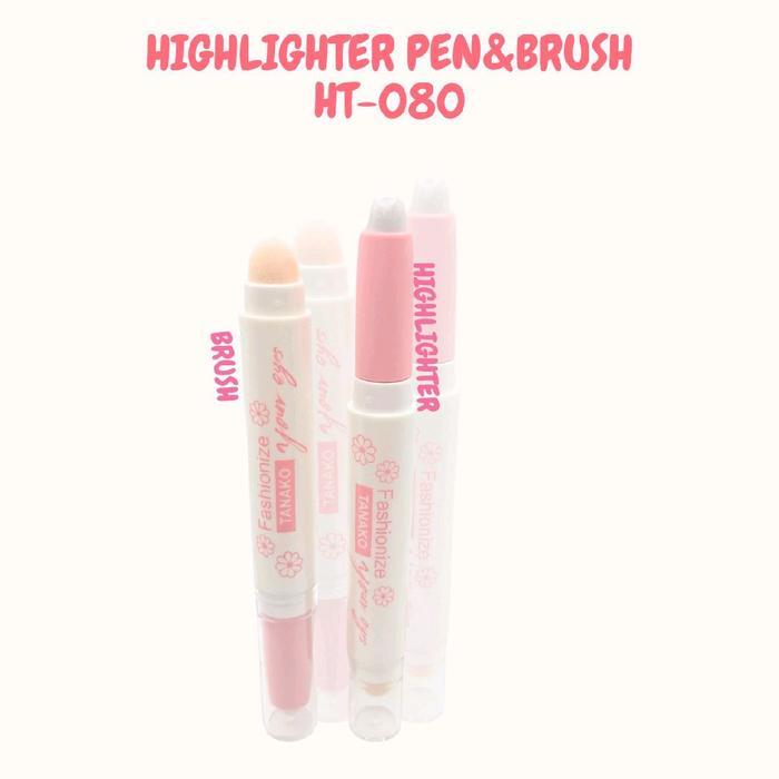 ECER HT080 HIGHLIGHTER PEN WARNA PUTIH SHIMMERING HIGHLITHER