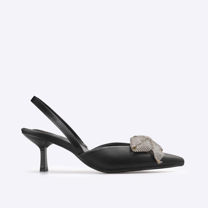 EVB* AVIGAIL BLACK - SEPATU HEELS WANITA