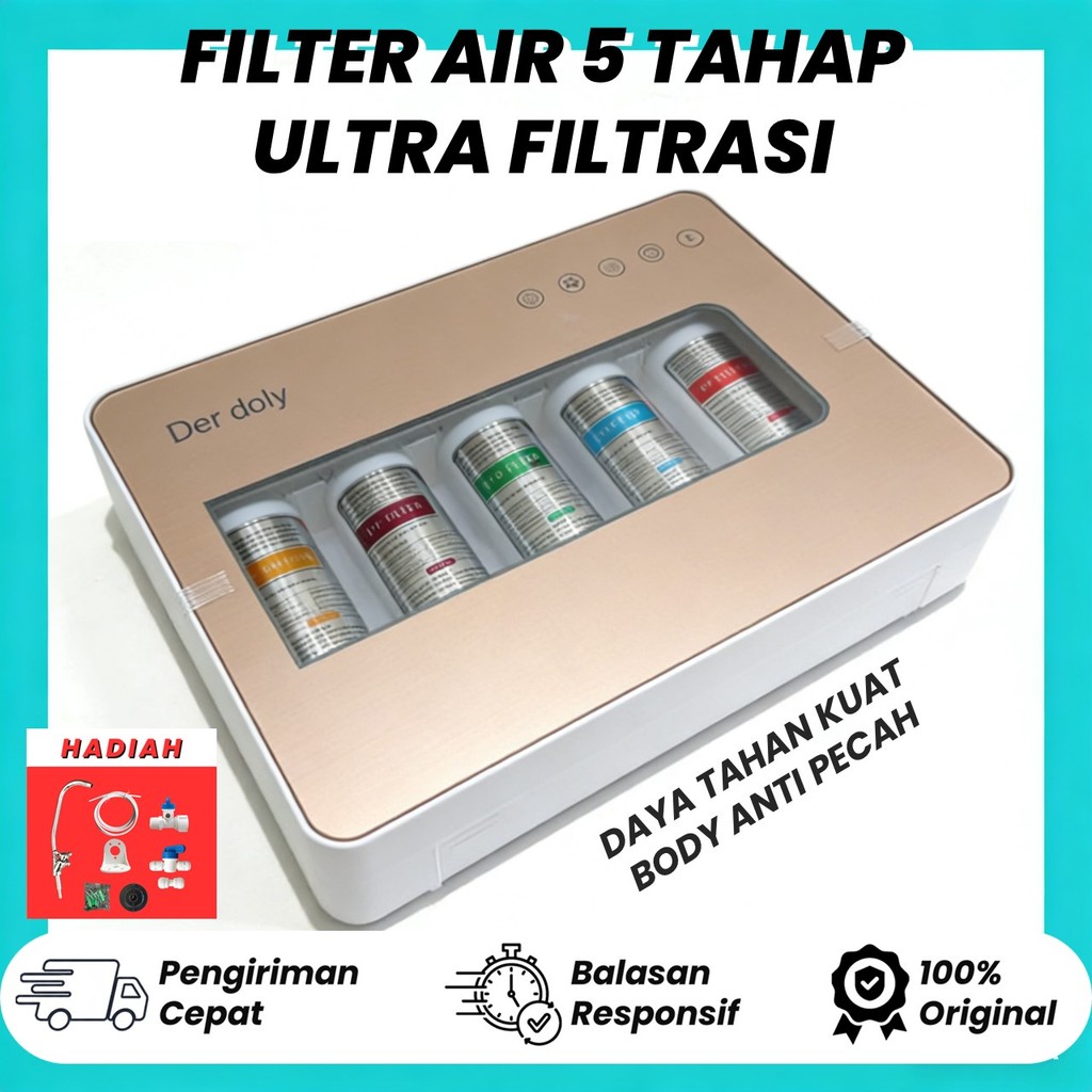 Paket Filter Air Quick Connect UDF Filter Air Bersih