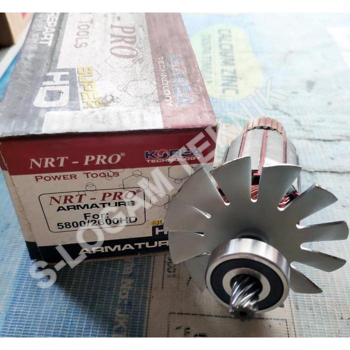 Angker Armature Mesin Circular Saw 5800 2600 Gergaji Kayu Nrt-Pro