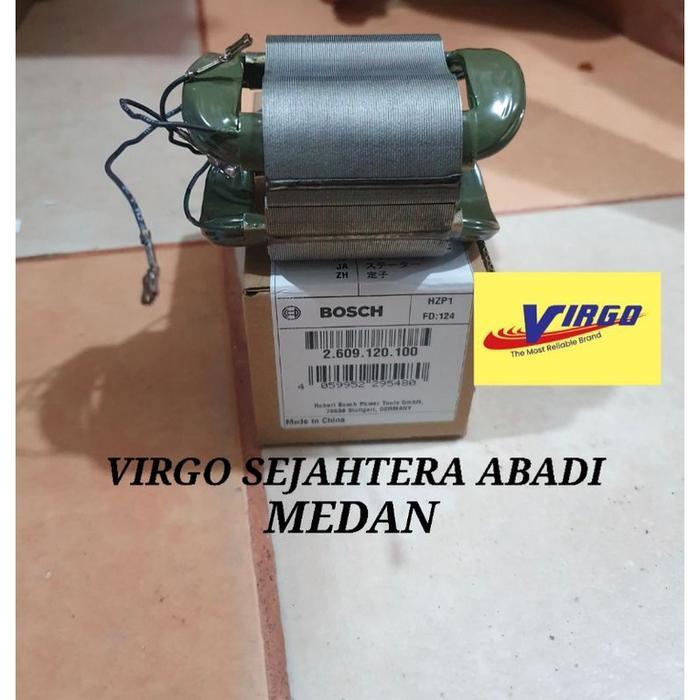 Gws 060 Stator Field Spul Gerinda Tangan Gws060 / Gws 5-100 / Gws 6-100 Asli Bosch 2609120100