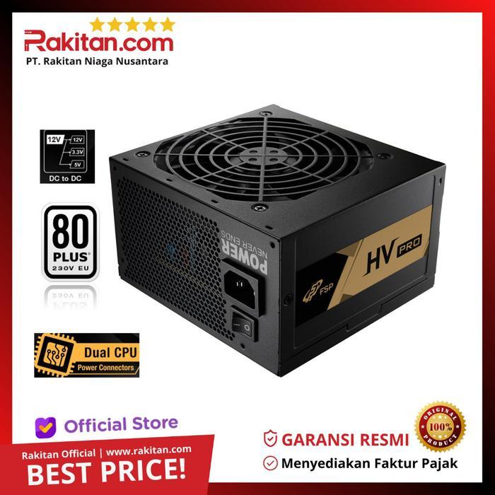 TERMURAH POWER SUPPLY FSP HV PRO 650W 85+ PSU FSP 650W PSU 650W 85+