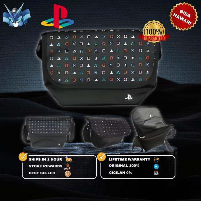 Ready Playstation 25Th Anniversary Mini Messenger Bag Kingdom Game