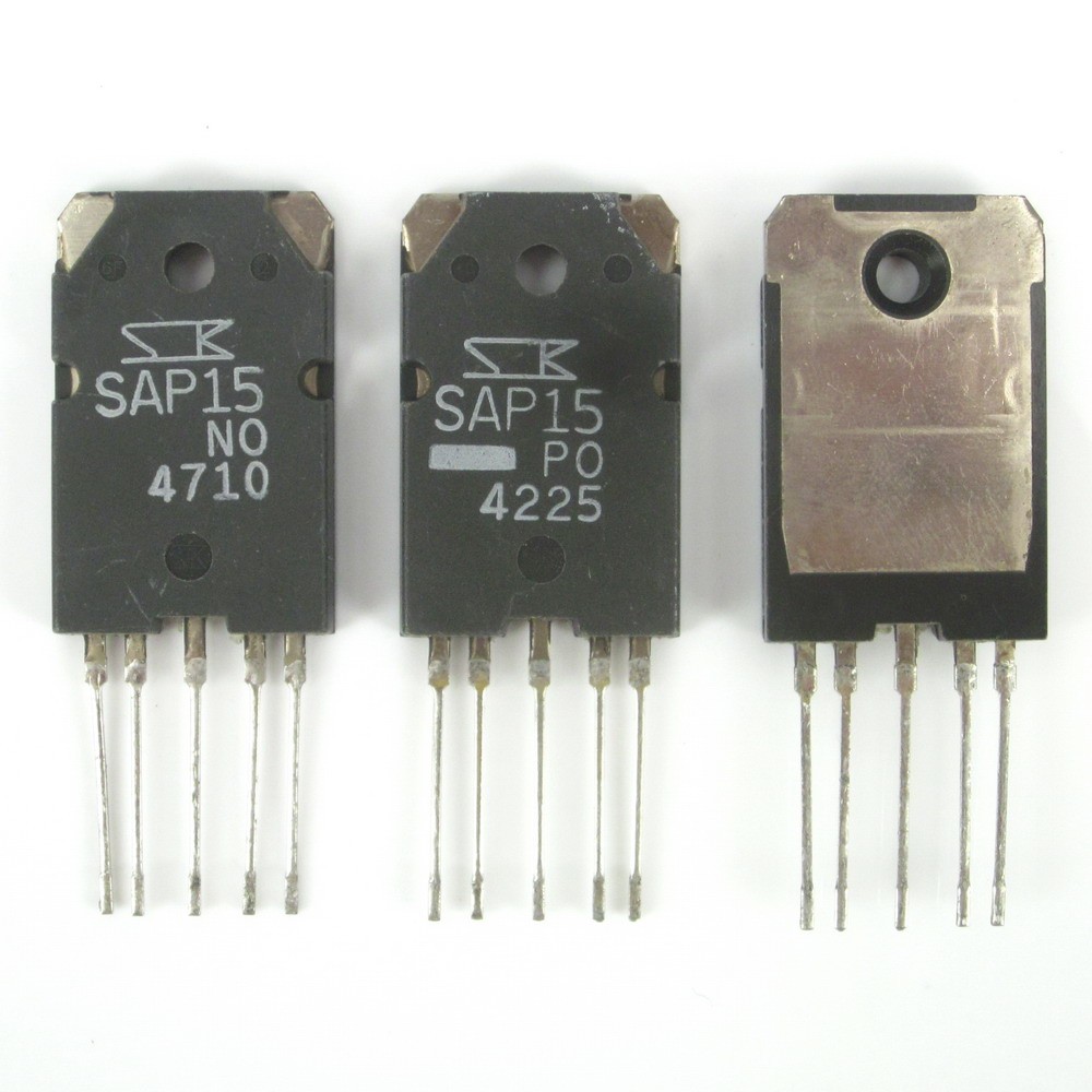 2PAIR/10PAIR JAPANESE ORIGINAL NEW AUTHENTIC SANKEN SAP15N SAP15P AUDIO AMPLIFIER FOR HIGH-POWER