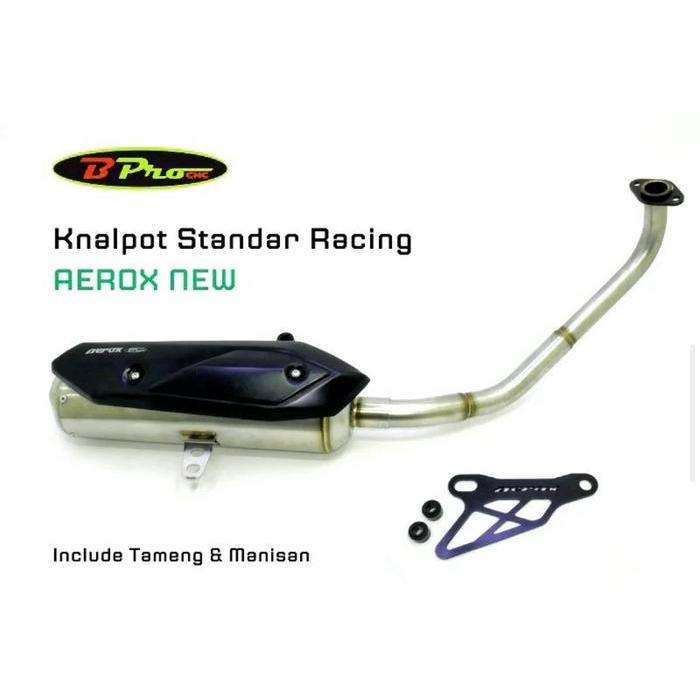 Knalpot standar racing Bpro for Yamaha all new aerox new aerox