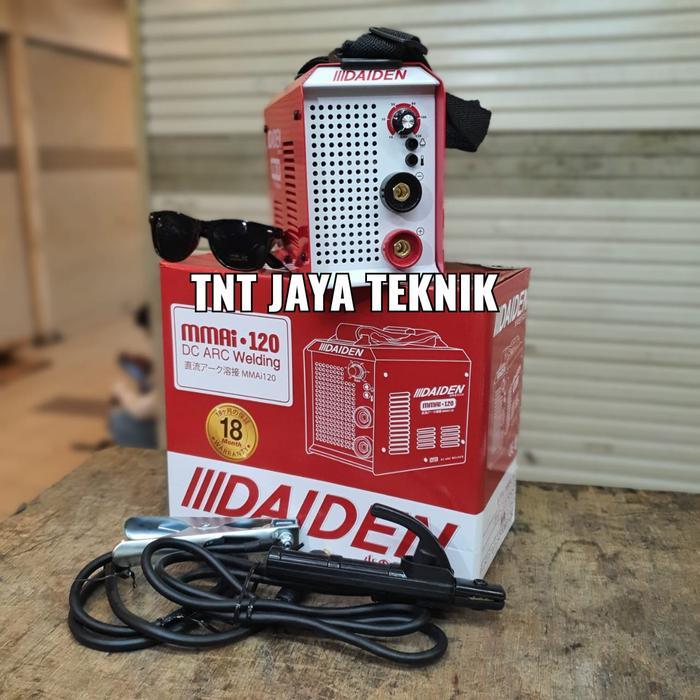 Mesin Las Daiden Mmai 120 / Travo Las Inverter Daiden Mmai 120 900Watt #Gratisongkir