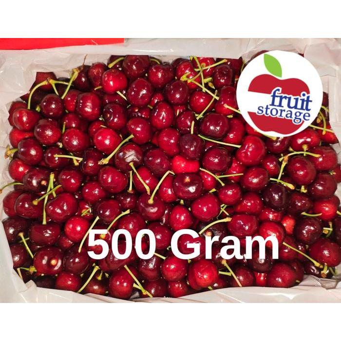 Buah Cherry Usa 1 Kg / 500 Gram Fresh Manis Asam Tasmanian Ready
