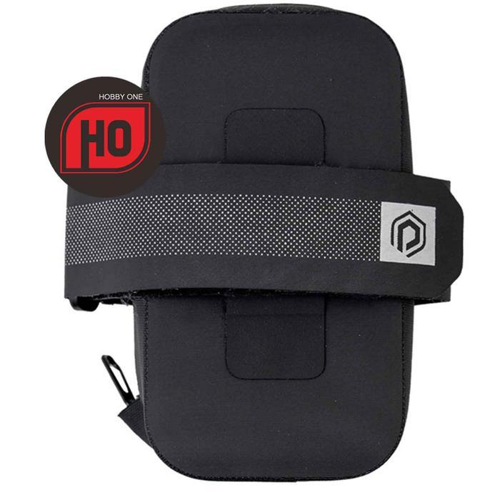 Polygon Weatherproof 0.5 Liter Saddle Pack Bag Black - Tas Sadel Sepeda