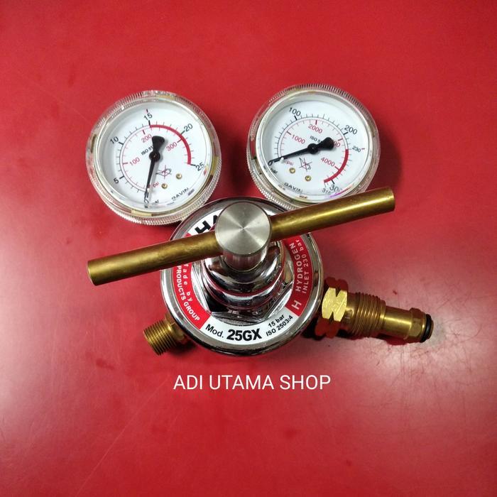 Regulator Harris 25Gx-15 Bar H2/ Hidrogen #Gratisongkir