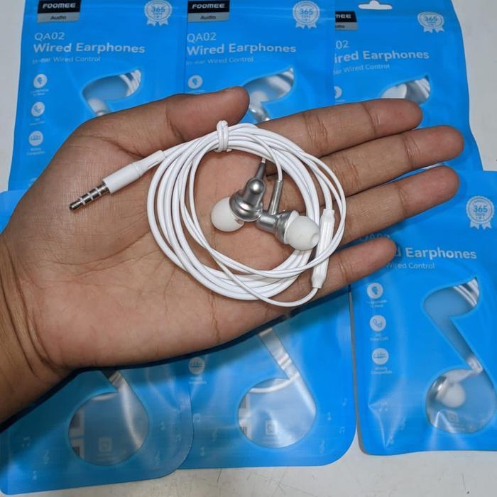 Headset Foomee Qa02 Wired Terlaris