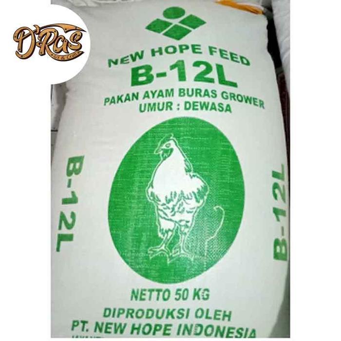 pur ayam B12L 50 kg 1 karung pur ayam buras dewasa