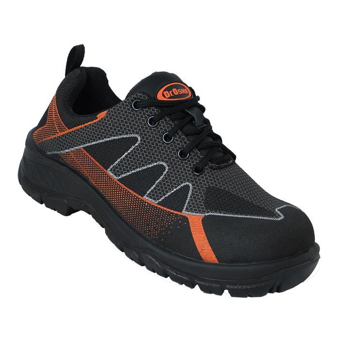 Dr OSHA Wolfar 3107 S1 Steel Safety Shoes - Black Orange